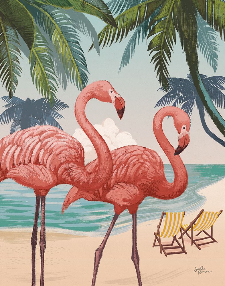 Welcome to Paradise VIII art print by Janelle Penner for $57.95 CAD