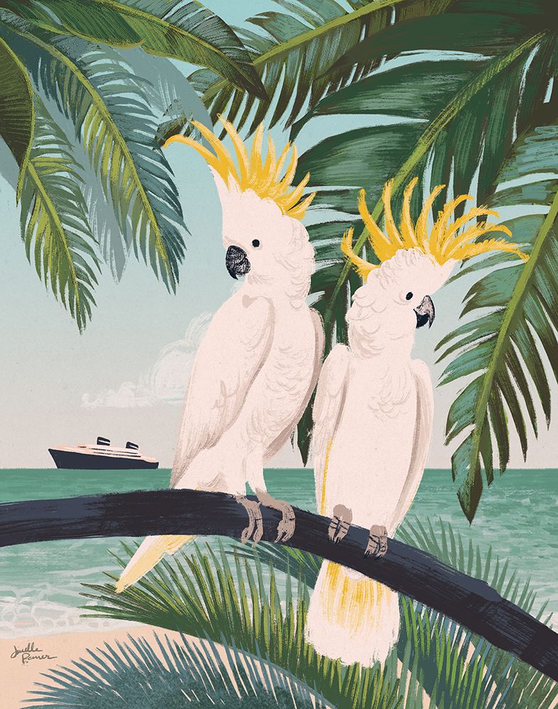 Welcome to Paradise IX art print by Janelle Penner for $57.95 CAD