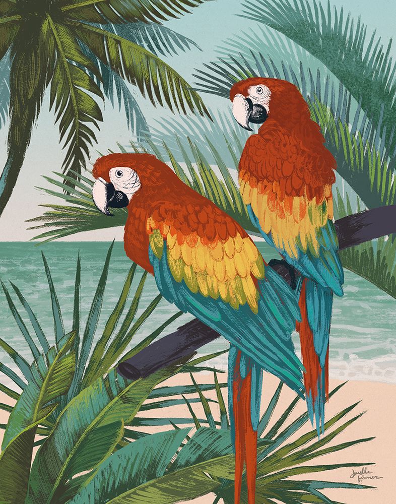 Welcome to Paradise X art print by Janelle Penner for $57.95 CAD