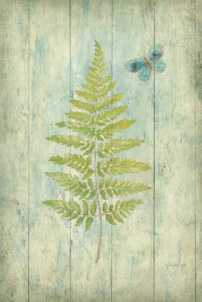 Natural Floral XIII Butterfly art print by Danhui Nai for $57.95 CAD