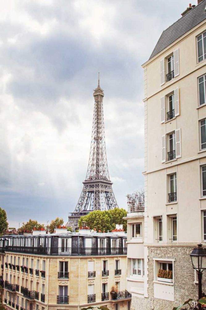 Eiffel View I art print by Laura Marshall for $57.95 CAD