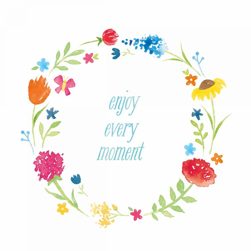 Watercolor Words II art print by Moira Hershey for $57.95 CAD
