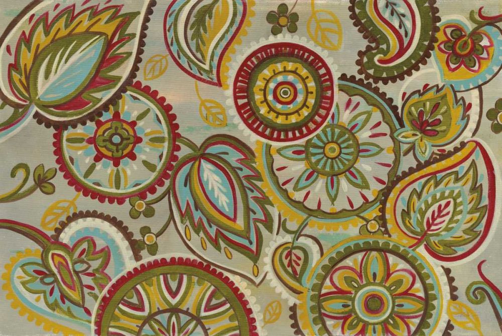 Elegant Mandalas Dark Green art print by Silvia Vassileva for $57.95 CAD