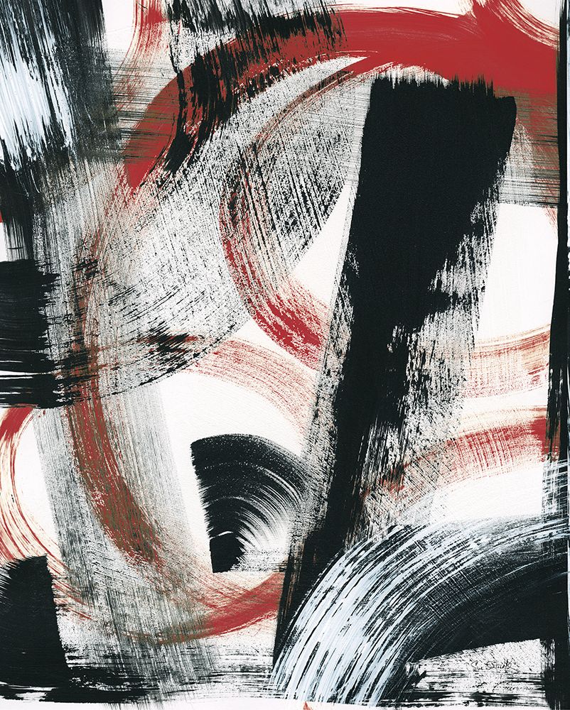 LPs in 33 II Red art print by Sue Schlabach for $57.95 CAD
