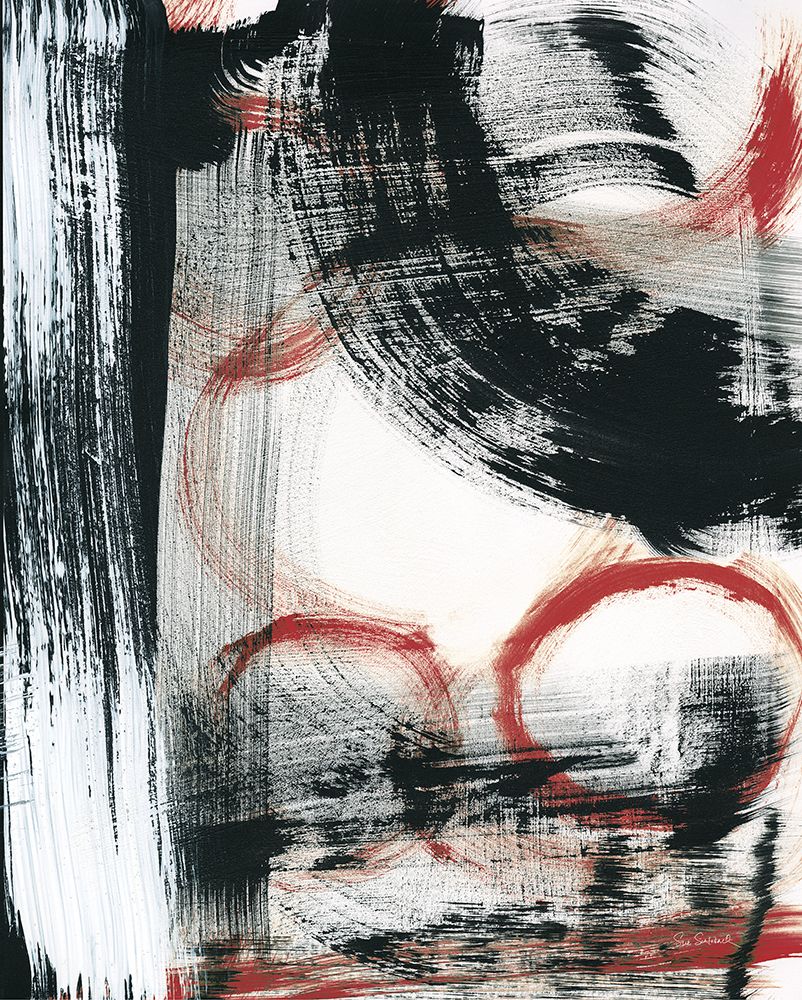LPs in 33 III Red art print by Sue Schlabach for $57.95 CAD