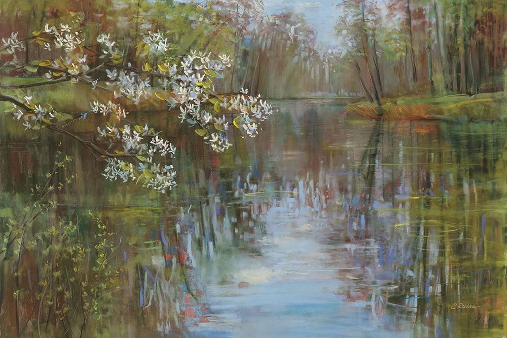 Spring Reflection art print by Carol Rowan for $57.95 CAD