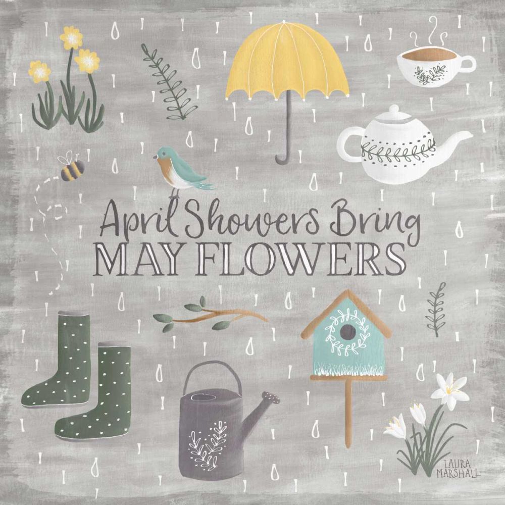 Smitten With Spring II art print by Laura Marshall for $57.95 CAD