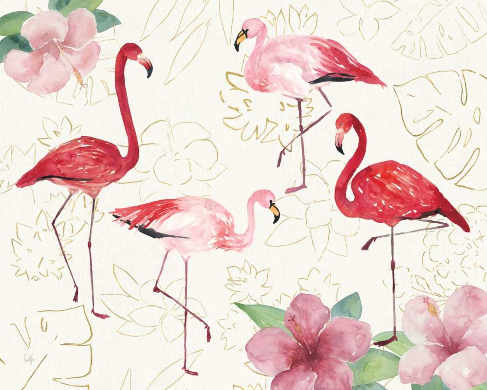 Tropical Fun Bird VIII art print by Harriet Sussman for $57.95 CAD