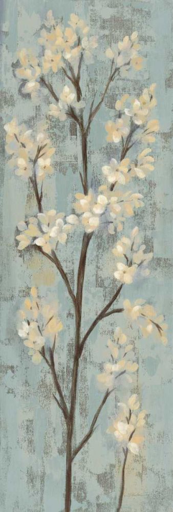 Almond Branch I on Light Blue art print by Silvia Vassileva for $57.95 CAD