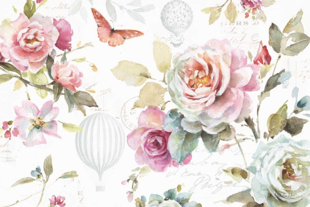 Beautiful Romance I art print by Lisa Audit for $57.95 CAD
