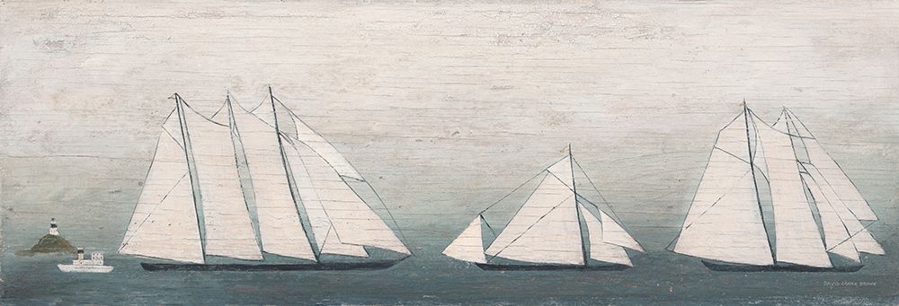 Sailing Ships I art print by David Carter Brown for $57.95 CAD
