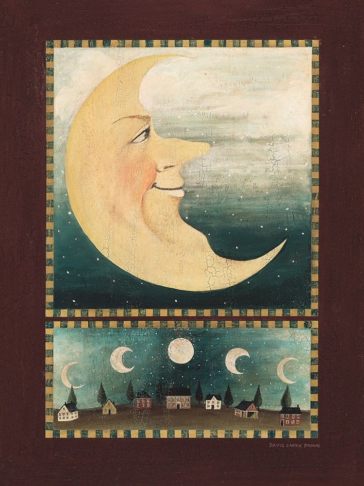 Moon art print by David Carter Brown for $57.95 CAD