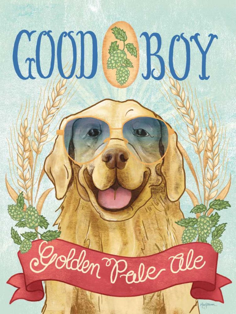 Beer Dogs II art print by Mary Urban for $57.95 CAD