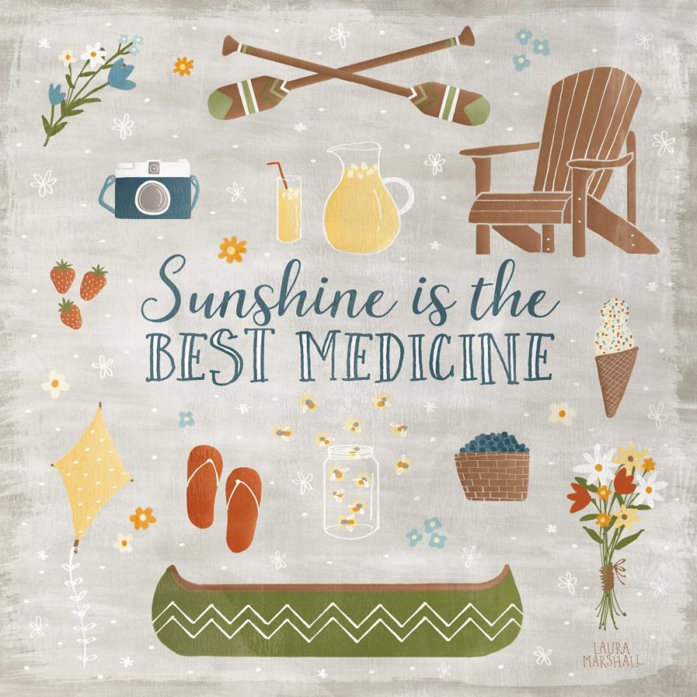Summer Sunshine II art print by Laura Marshall for $57.95 CAD