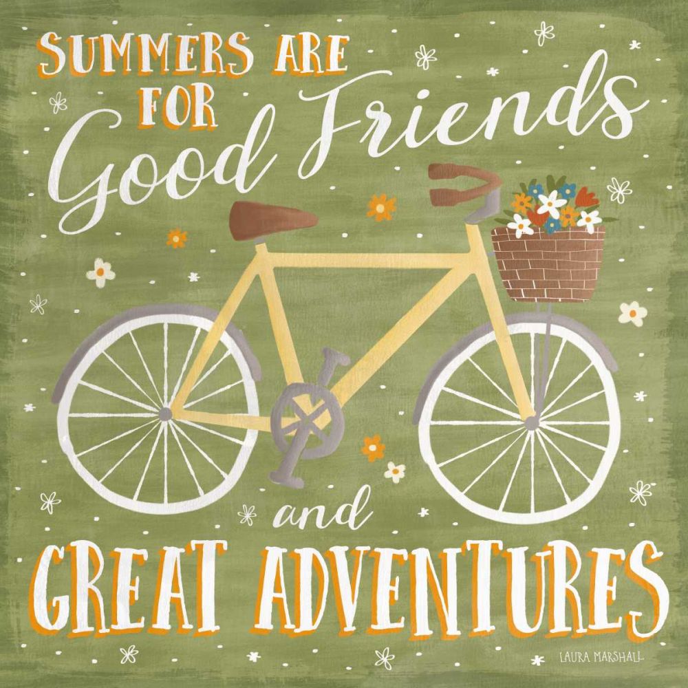 Summer Sunshine IV art print by Laura Marshall for $57.95 CAD