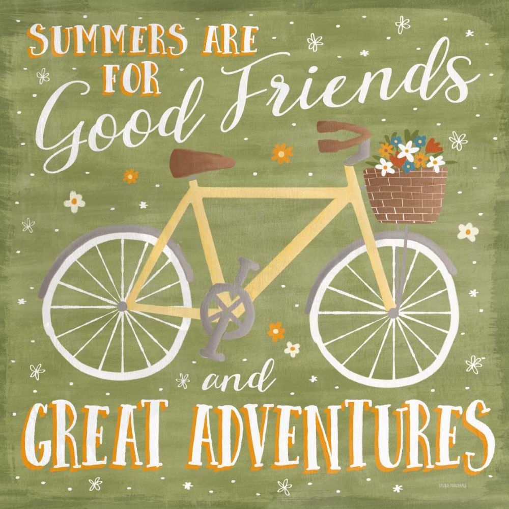 Summer Sunshine IV art print by Laura Marshall for $57.95 CAD