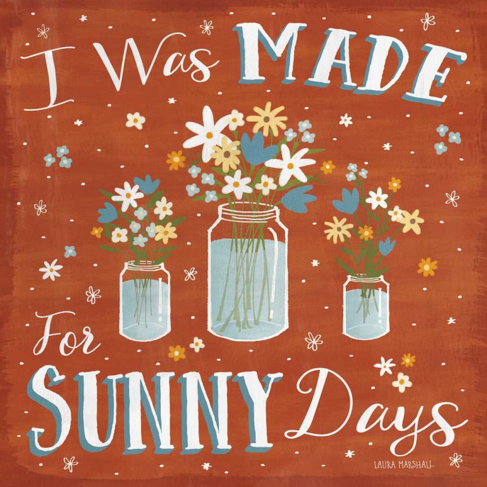 Summer Sunshine VII art print by Laura Marshall for $57.95 CAD