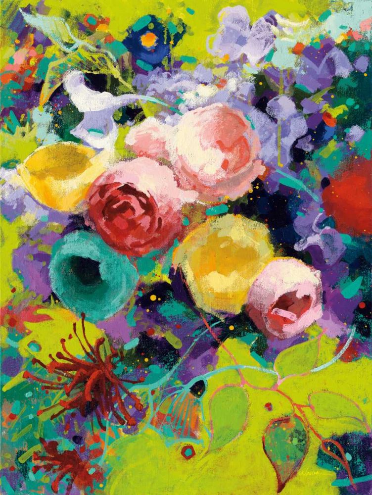 Des Roses art print by Shirley Novak for $57.95 CAD