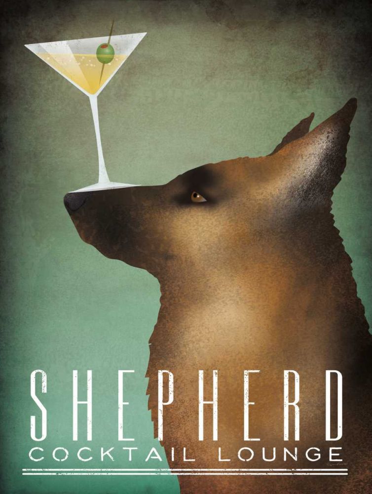 Shepherd Martini art print by Ryan Fowler for $57.95 CAD