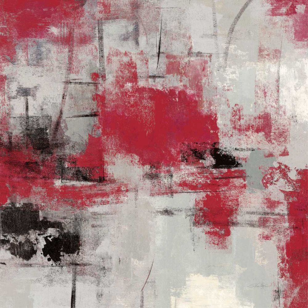 Stone Gardens III Red art print by Silvia Vassileva for $57.95 CAD