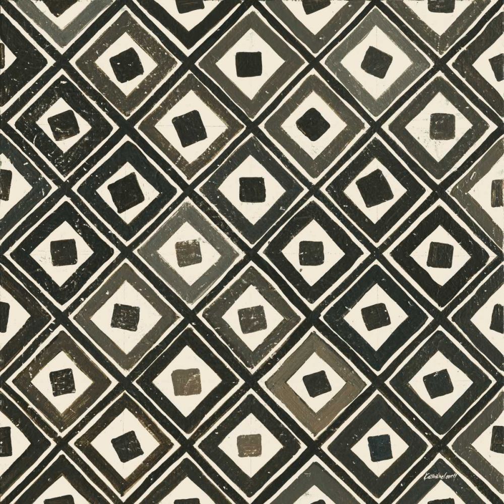 Diagonal Squares Light art print by Kathrine Lovell for $57.95 CAD