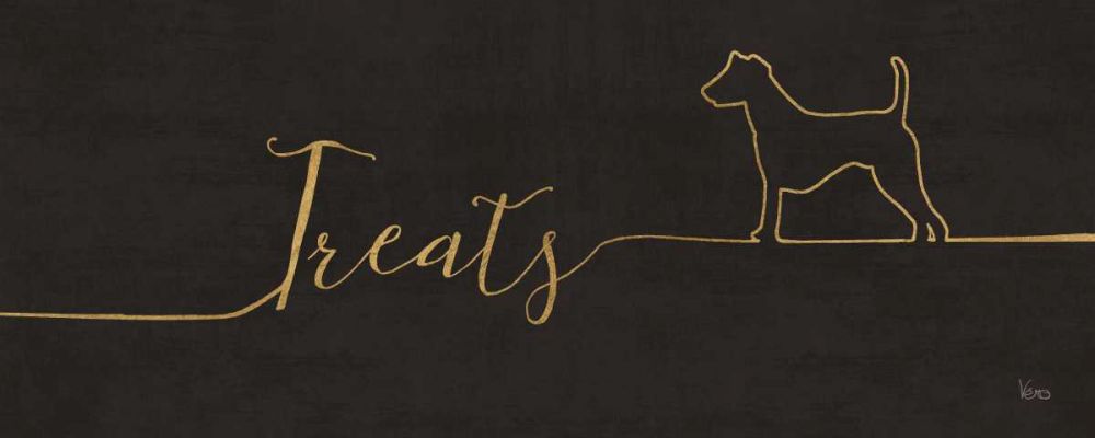 Underlined Dogs III Black art print by Veronique Charron for $57.95 CAD