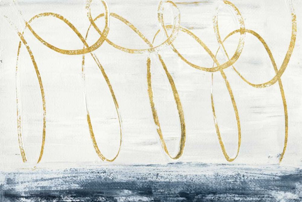 City Beach Crop Gold art print by Piper Rhue for $57.95 CAD