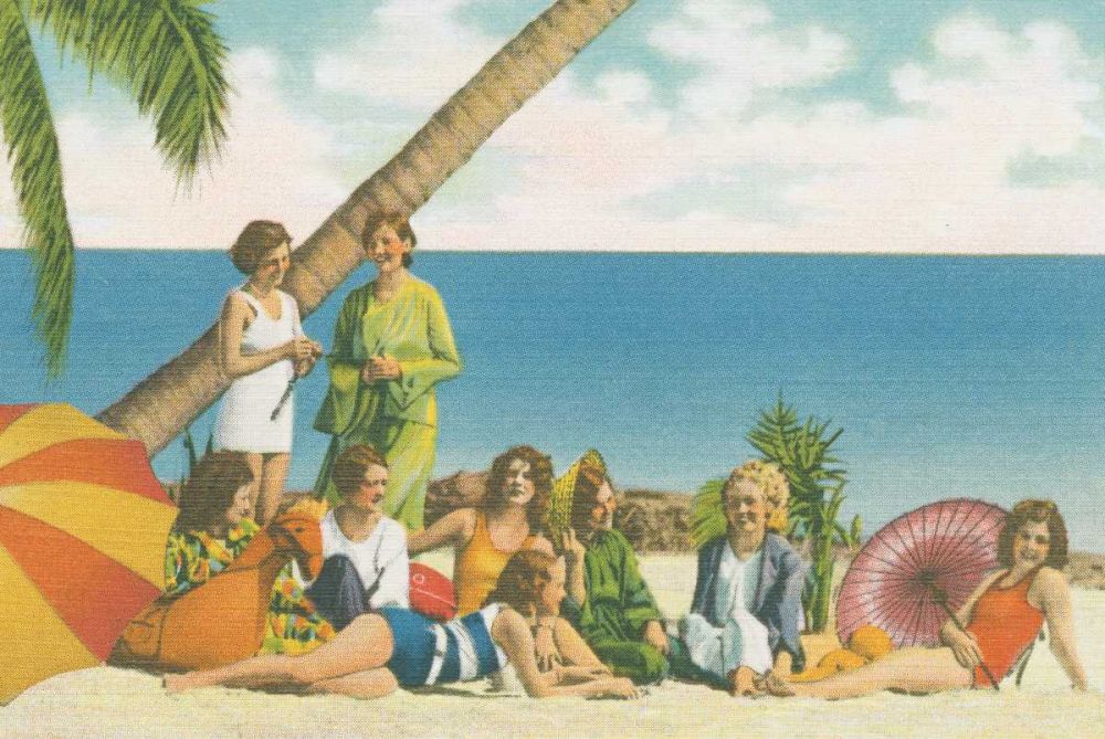 Beauty and the Beach Bright art print by Wild Apple Portfolio for $57.95 CAD