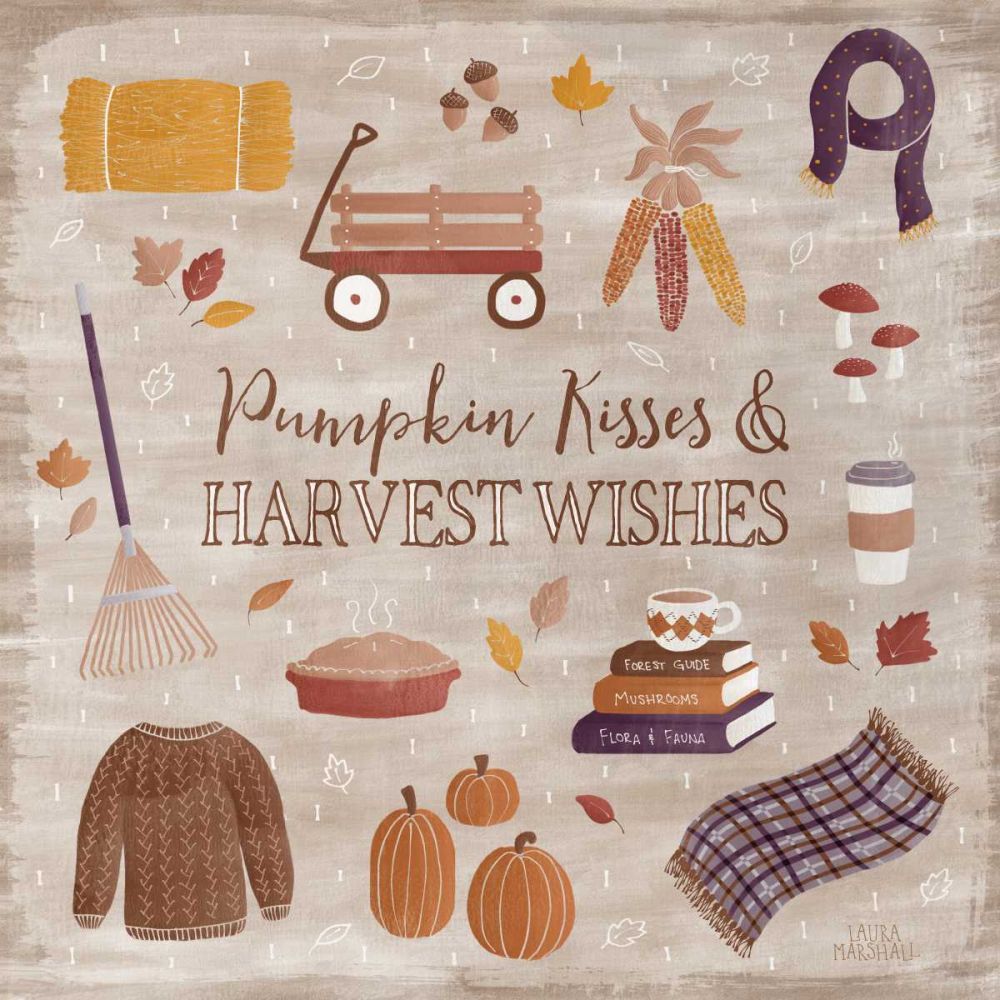 Autumn Enchantment II art print by Laura Marshall for $57.95 CAD