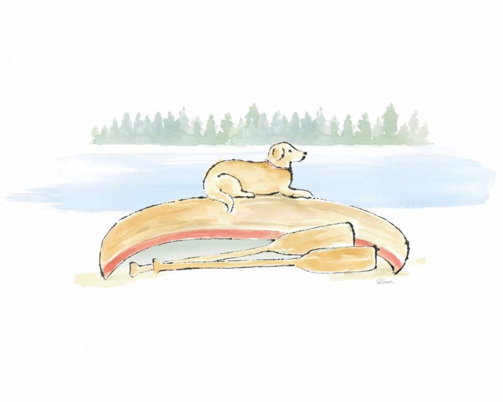 Lakeside Days III art print by Sue Schlabach for $57.95 CAD