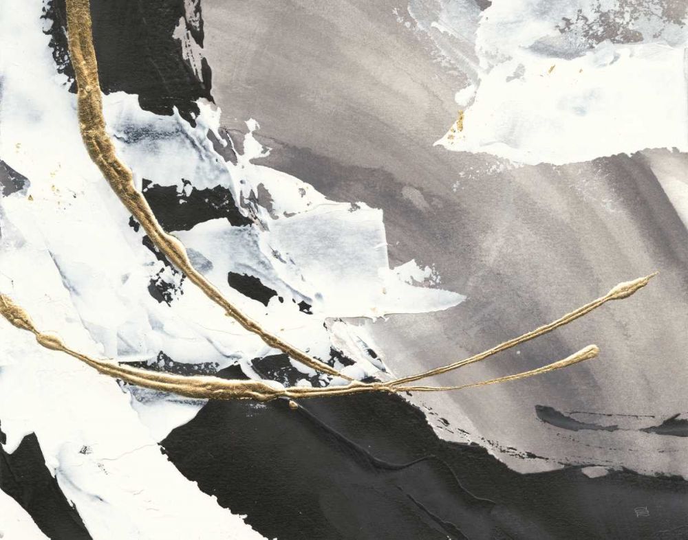 Gilded Arcs I Crop art print by Chris Paschke for $57.95 CAD