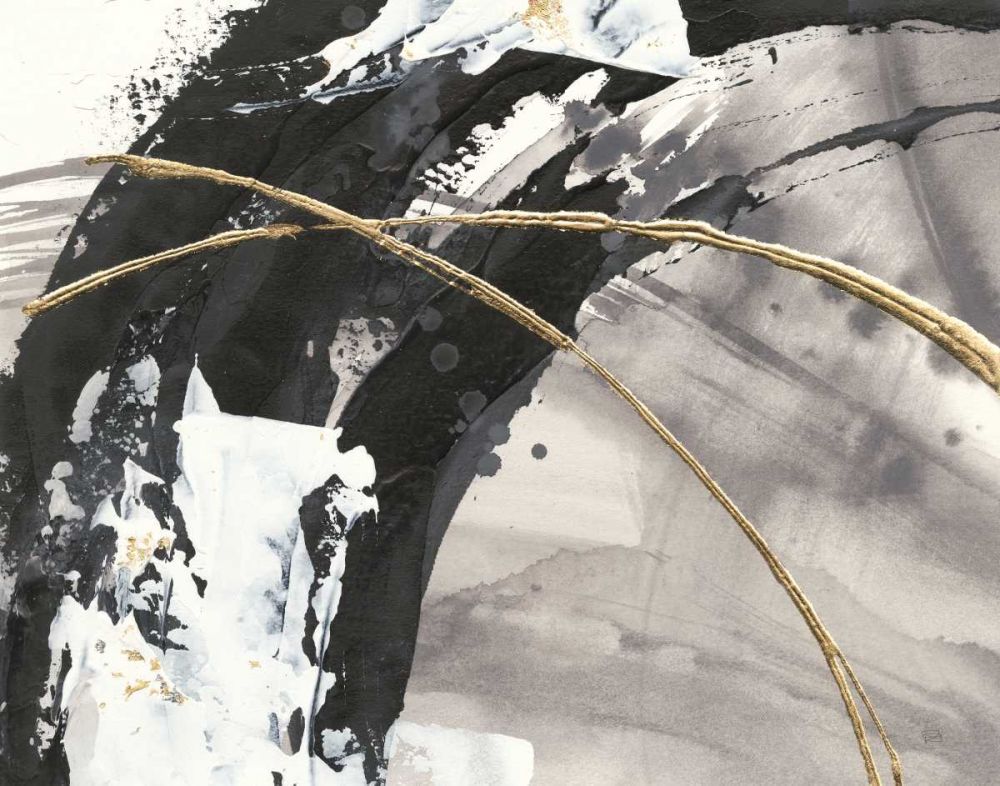 Gilded Arcs II Crop art print by Chris Paschke for $57.95 CAD