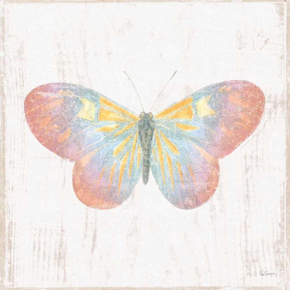 White Barn Butterflies I art print by Sue Schlabach for $57.95 CAD