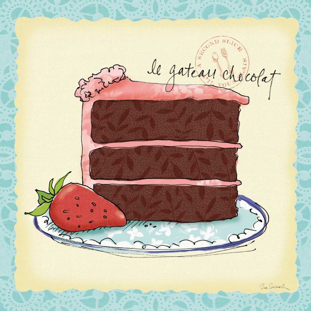 Dessert Please I art print by Sue Schlabach for $57.95 CAD