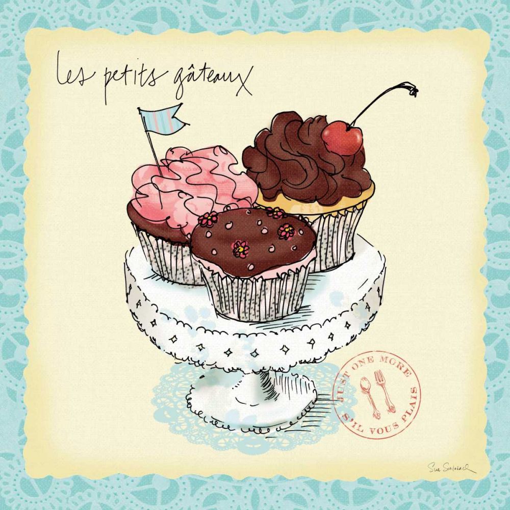 Dessert Please II art print by Sue Schlabach for $57.95 CAD