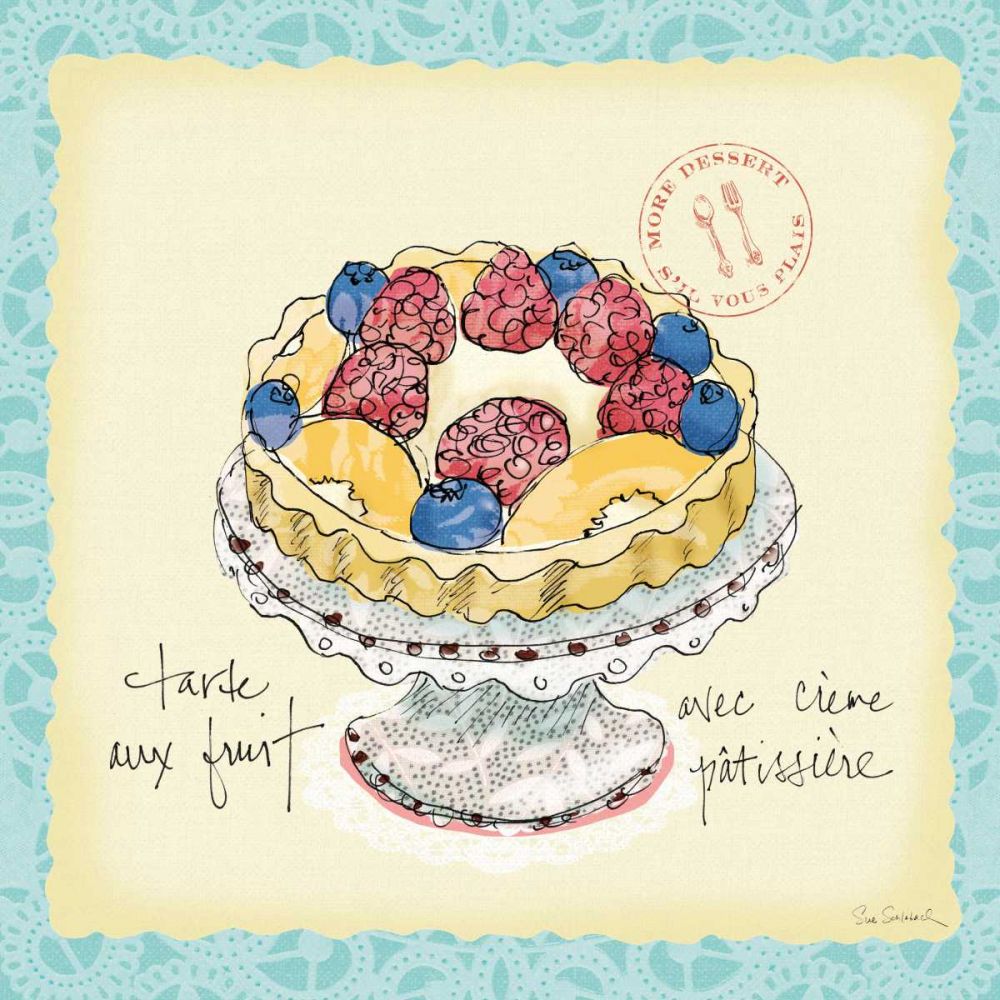 Dessert Please IV art print by Sue Schlabach for $57.95 CAD