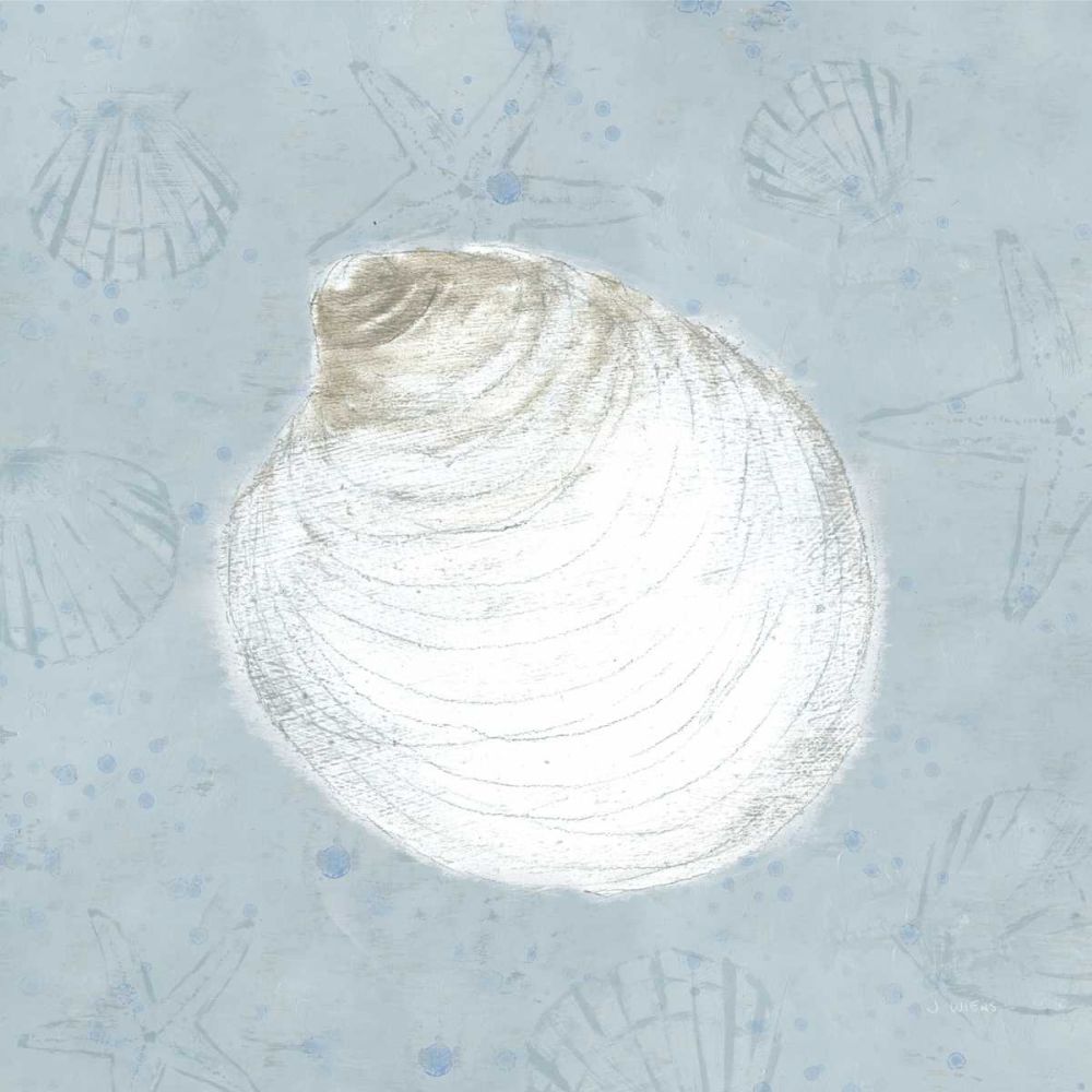 Serene Shells II art print by James Wiens for $57.95 CAD