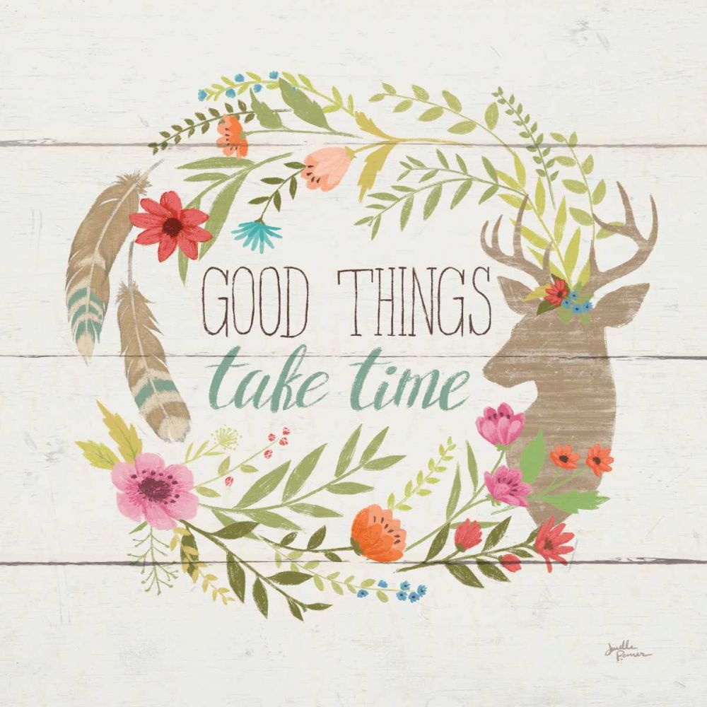 Rustic Bloom III art print by Janelle Penner for $57.95 CAD