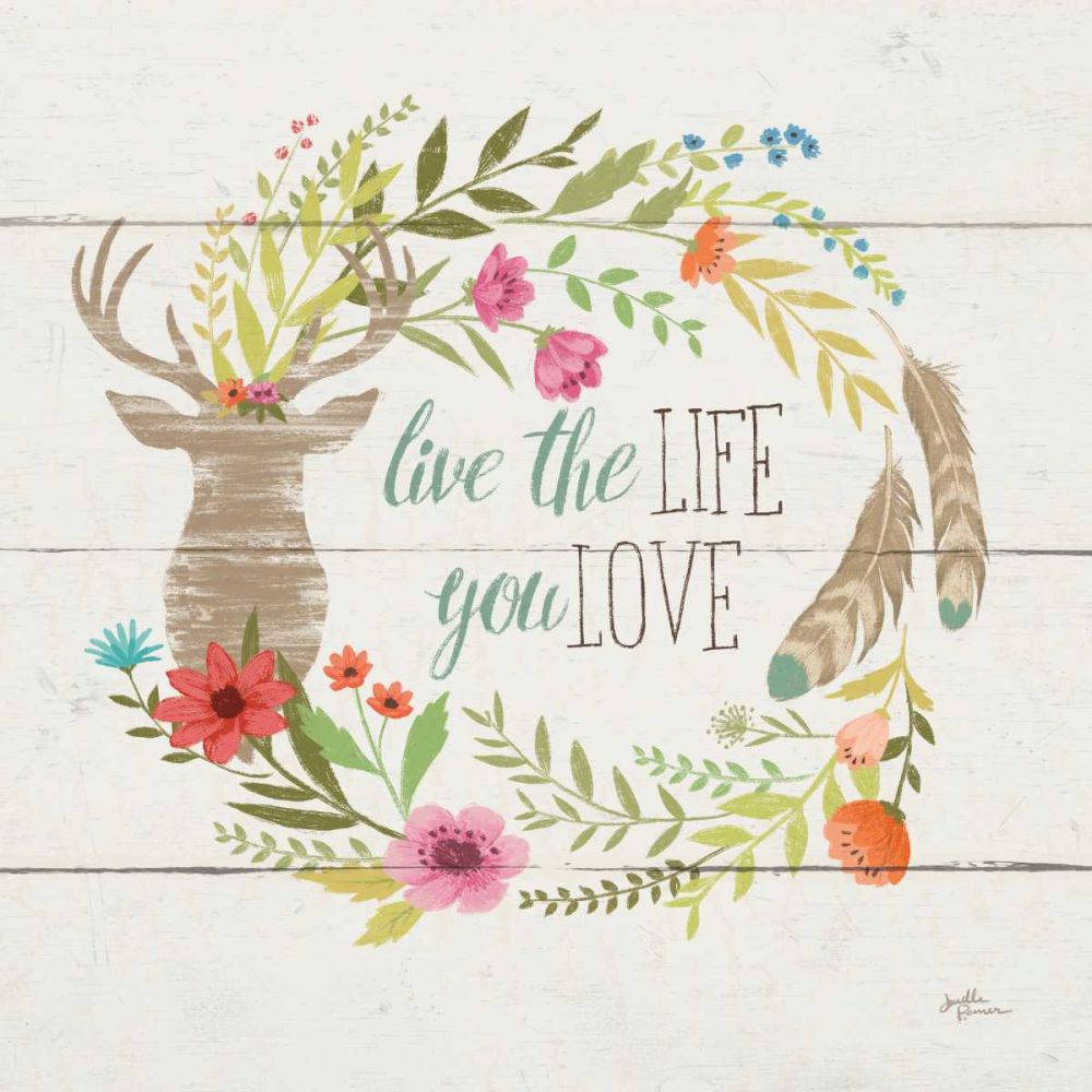 Rustic Bloom IV art print by Janelle Penner for $57.95 CAD