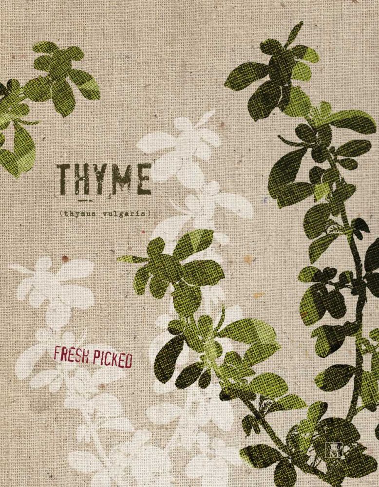 Organic Thyme No Butterfly art print by Studio Mousseau for $57.95 CAD