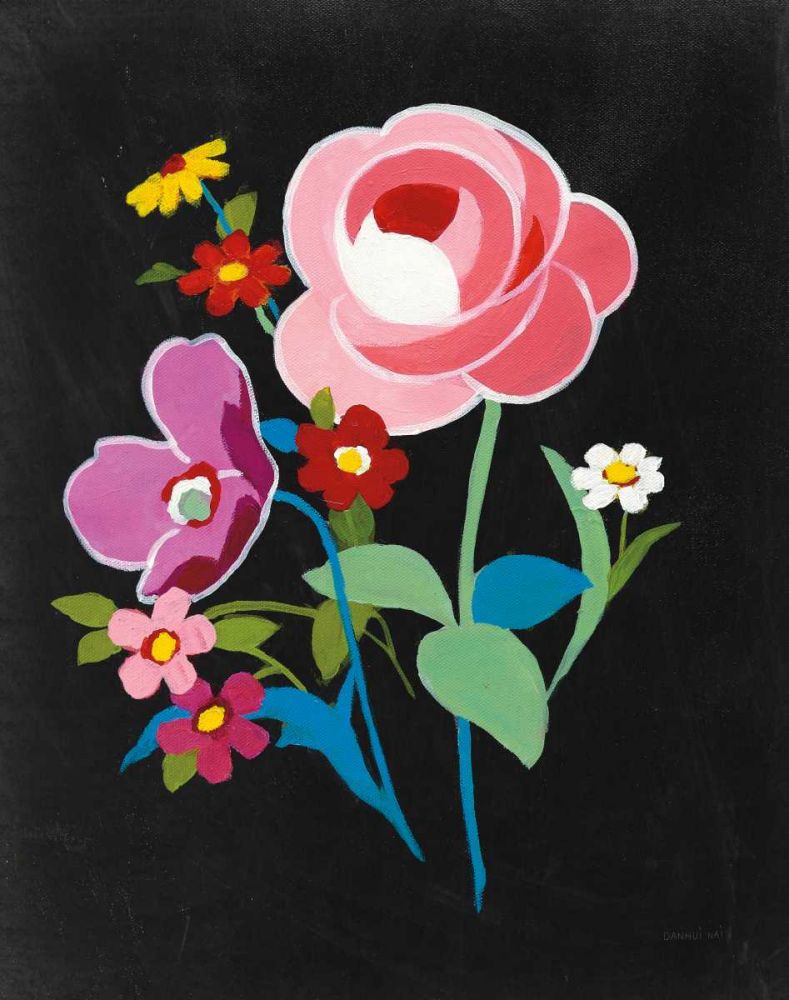 Alpine Bouquet I art print by Danhui Nai for $57.95 CAD