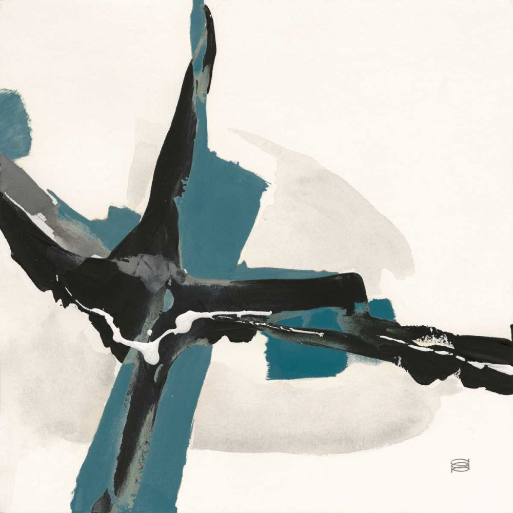 Creamy Cerulean I art print by Chris Paschke for $57.95 CAD