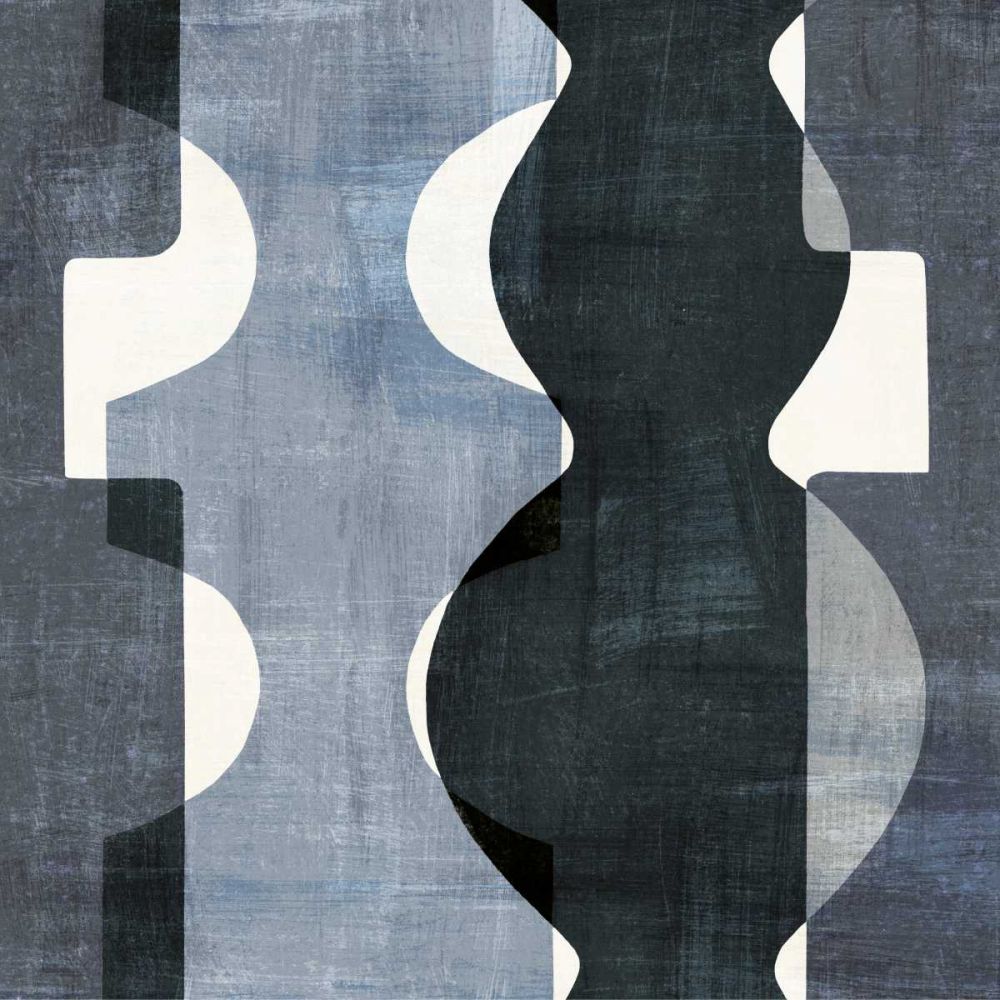 Geometric Deco II BW art print by Wild Apple Portfolio for $57.95 CAD