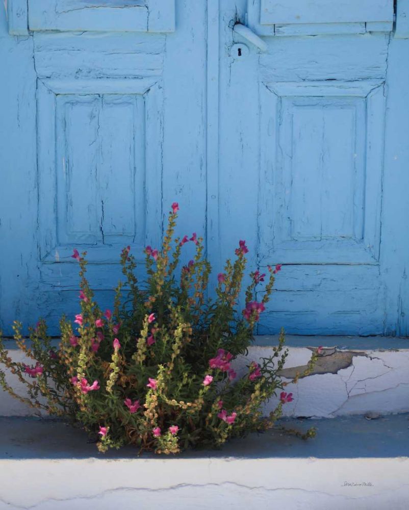 Santorini I Crop art print by Sara Zieve Miller for $57.95 CAD