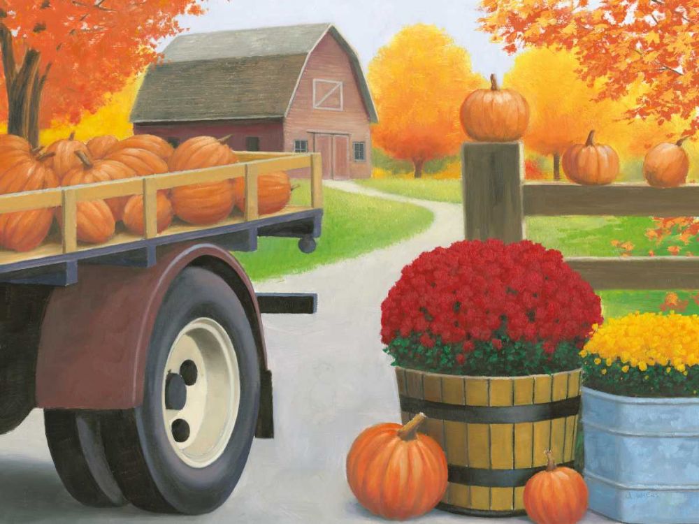 Autumn Affinity I art print by James Wiens for $57.95 CAD