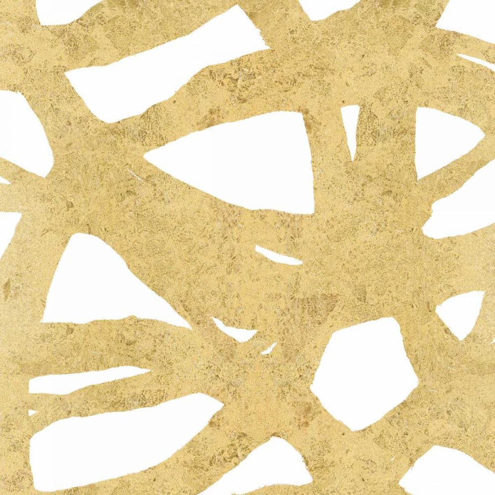 Endless Circles Front Gold III art print by Wild Apple Portfolio for $57.95 CAD