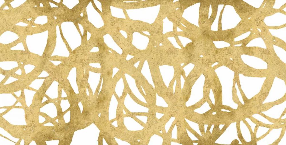 Endless Circles Front Gold IV art print by Wild Apple Portfolio for $57.95 CAD