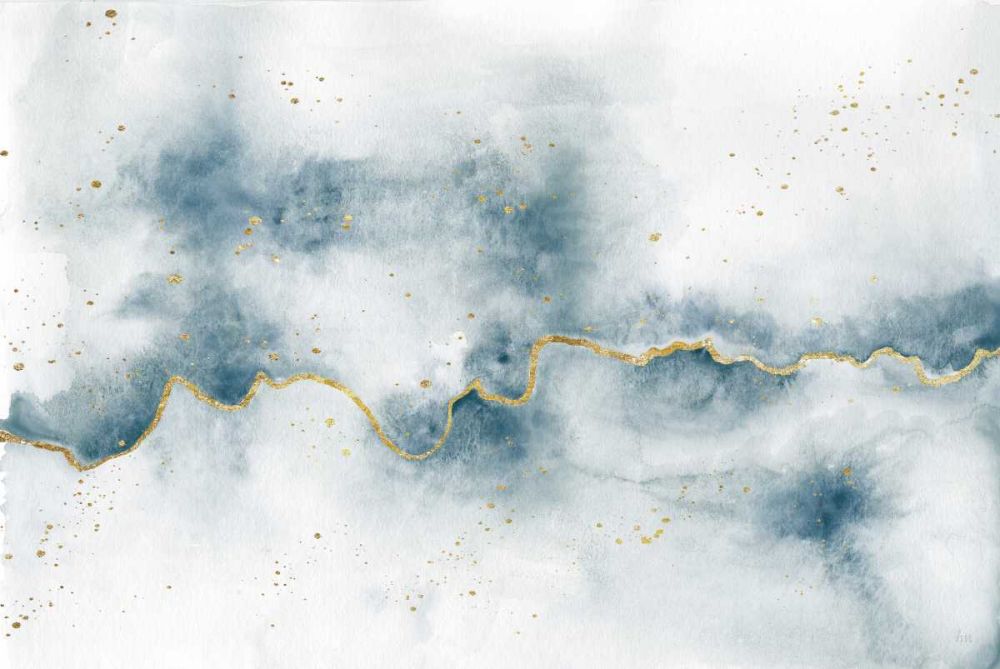 Flow with Gold art print by Laura Marshall for $57.95 CAD