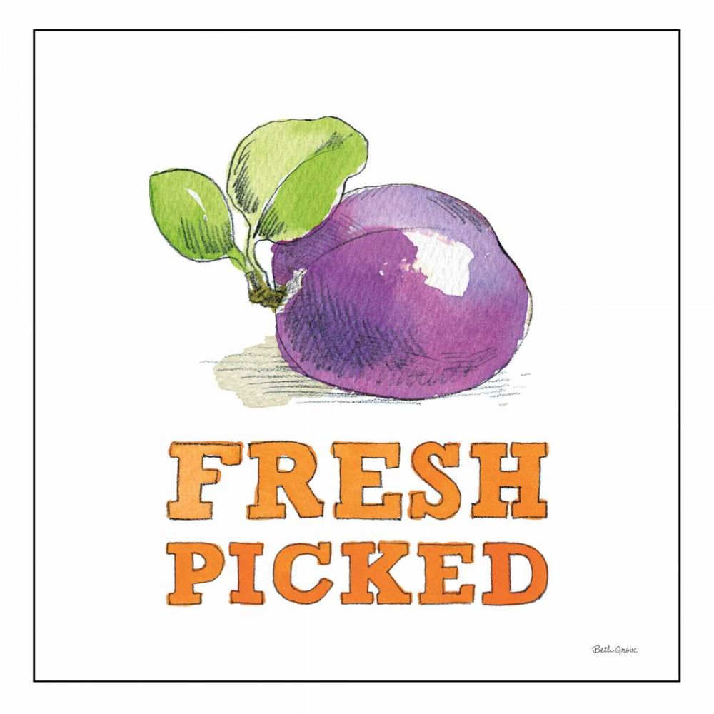 Fresh From the Garden VI No Border Sq art print by Beth Grove for $57.95 CAD