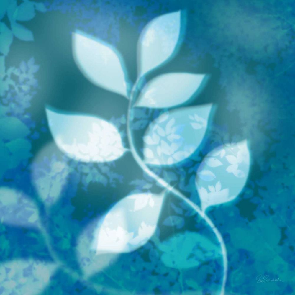 Ink Leaves II art print by Sue Schlabach for $57.95 CAD
